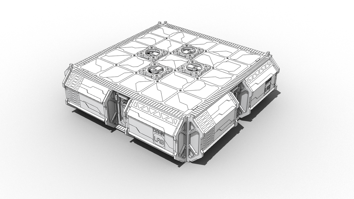 New Dawn LAB86 Laser Army Scenery