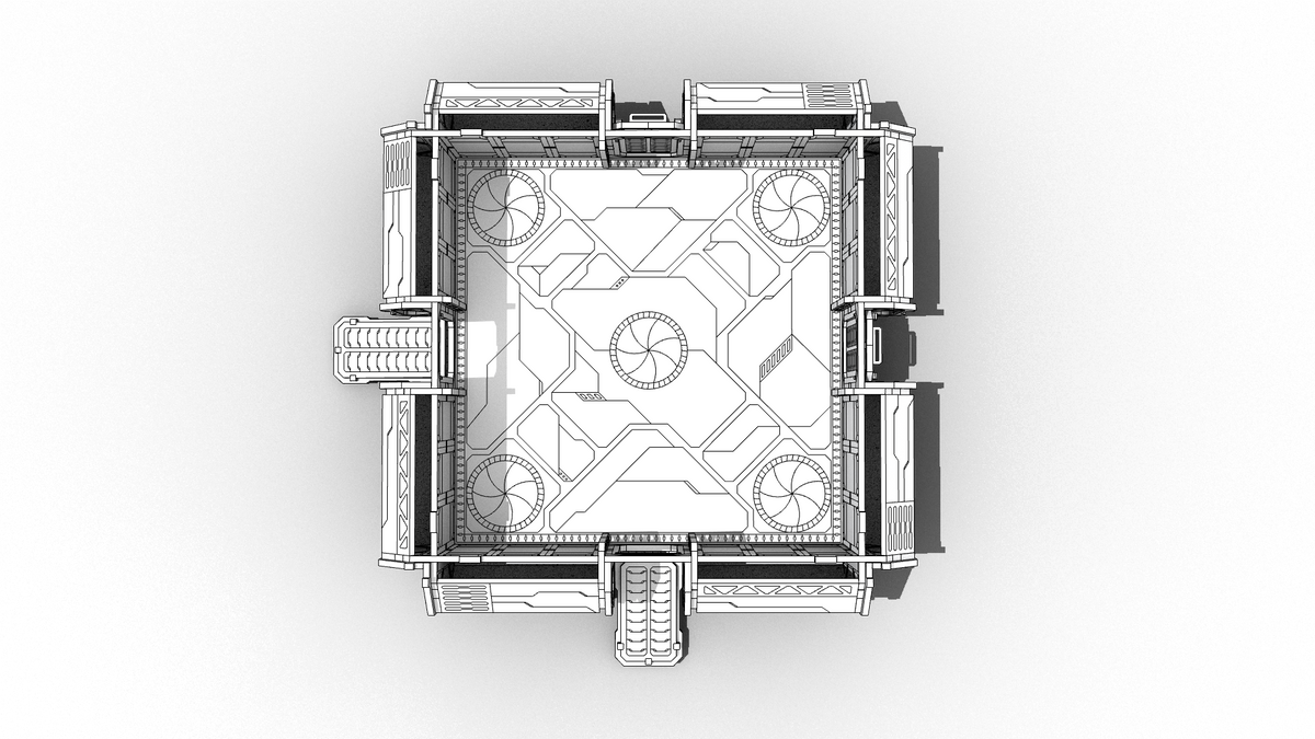 New Dawn LAB86 Laser Army Scenery