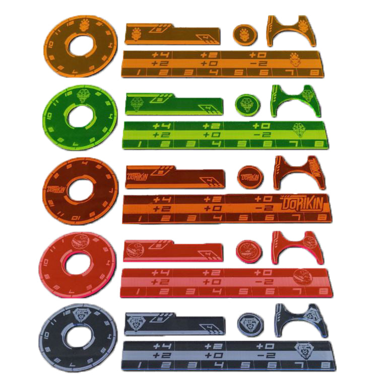 Team Ruler Set – Laser Army Scenery